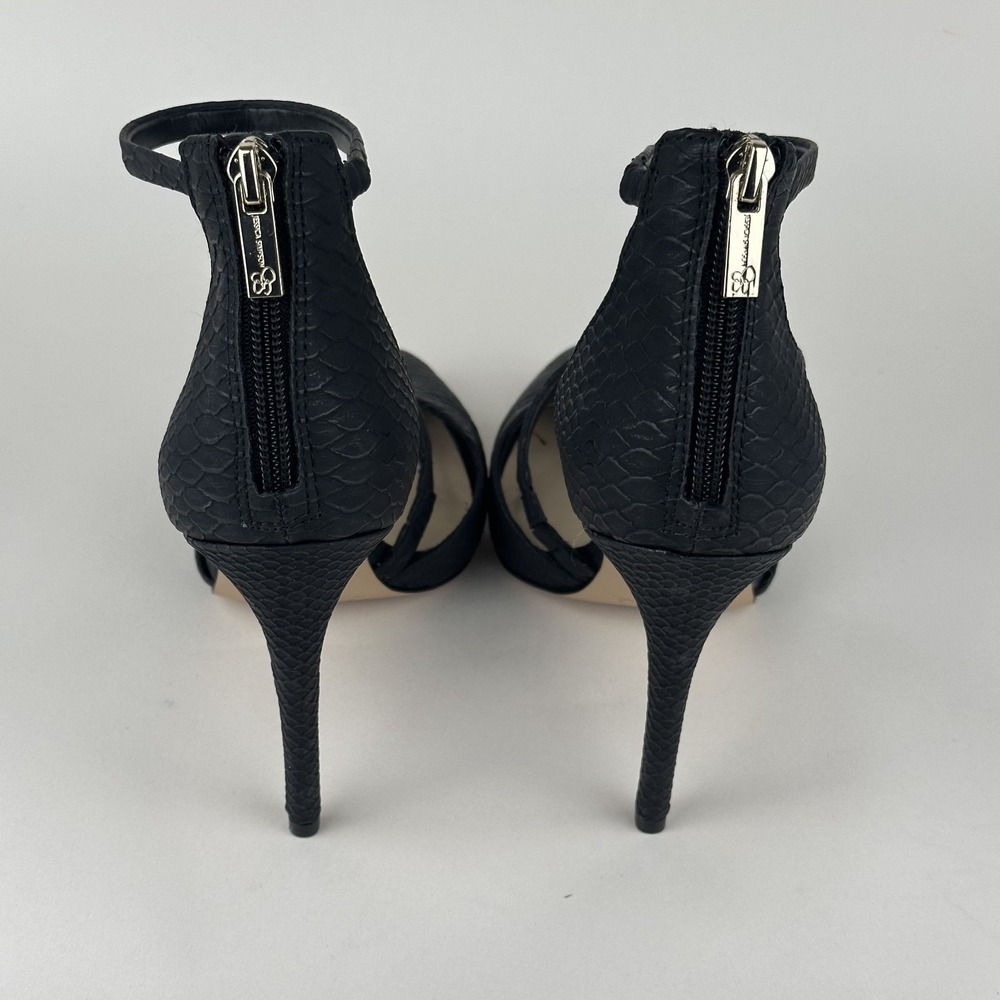 Jessica Simpson Piepper Women's Shoes Black Animal Print‎ D'Orsay Size 9 - Picture 7 of 9